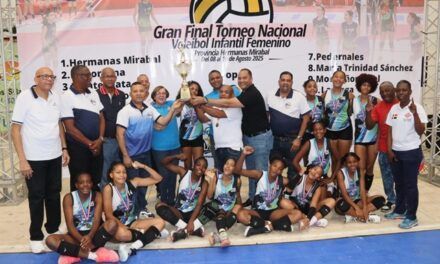 San Cristóbal es el campeón del Nacional Infantil de Voleibol