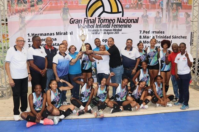 San Cristóbal es el campeón del Nacional Infantil de Voleibol