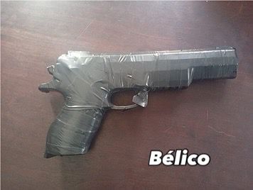 Policía Nacional apresa en flagrante delito a joven con arma de juguete tipo bélico en San Cristóbal