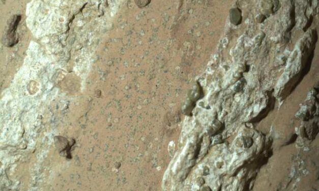 Posible biofirma hallada en Marte por el robot Perseverance