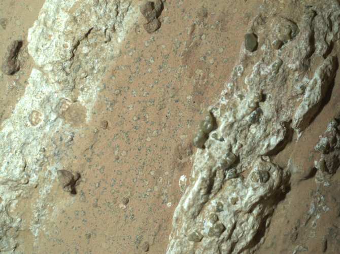 Posible biofirma hallada en Marte por el robot Perseverance