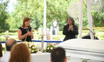 Dan último adiós a María Cristina Camilo en «un día hermoso»