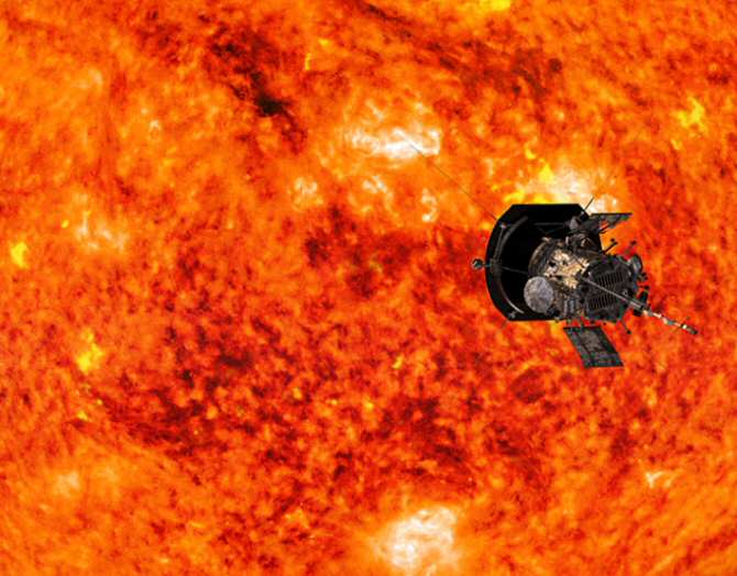 La sonda espacial Parker hace su sobrevuelo número 25 del Sol