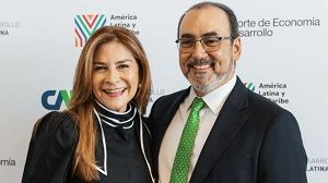 Presidente del Banco de Desarrollo de América Latina reconoce liderazgo de Carolina Mejía