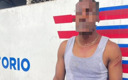 Migración arresta en Baní a ilegal haitiano que hirió a un agente con machete