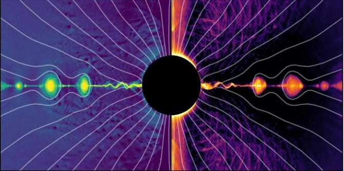 Averiguan qué permite a un agujero negro alejar materia de él a casi la velocidad de la luz