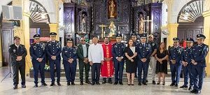 “Con fe, unidad y compromiso, la Policía Nacional en San Cristóbal celebra el Día de San Judas Tadeo reafirmando su misión de servir a Dios y la Patria”
