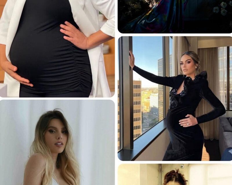 Nuevas madres y otras que agrandan familia en el mundo del entretenimiento