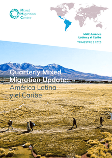Actualización trimestral sobre migración mixta: América Latina y el Caribe – Trimestre 3, 2025