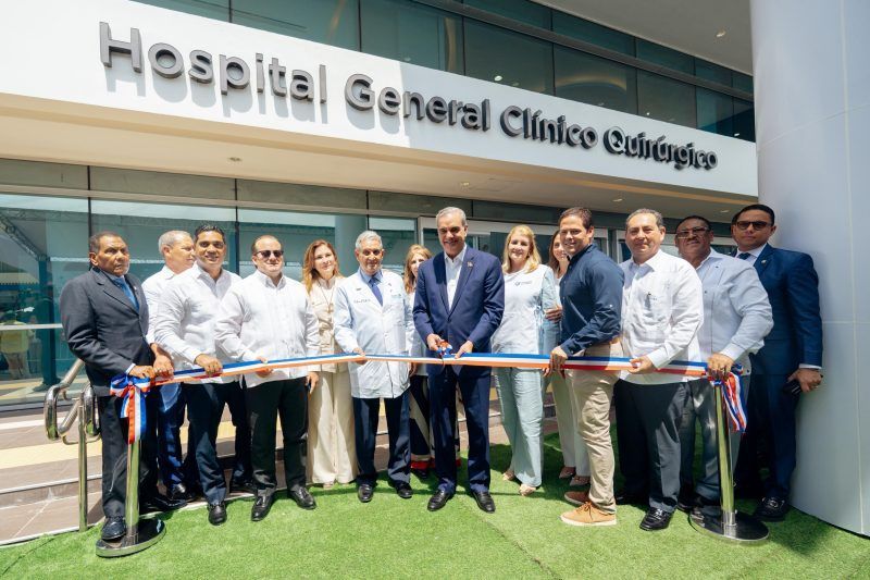 Abinader y ministro Bonilla inauguran Hospital Dr. José Joaquín Puello y completan la Ciudad Sanitaria