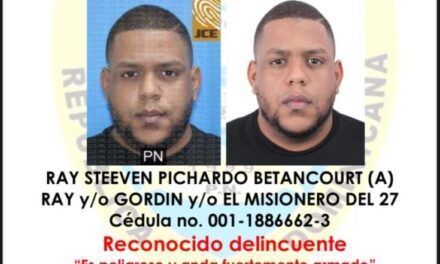 Policía Nacional activa búsqueda de reconocido delincuente apodado “Ray”, “Gordin” y/o “El Misionero del 27”, acusado de asaltos en el Ensanche Ozama, SDE