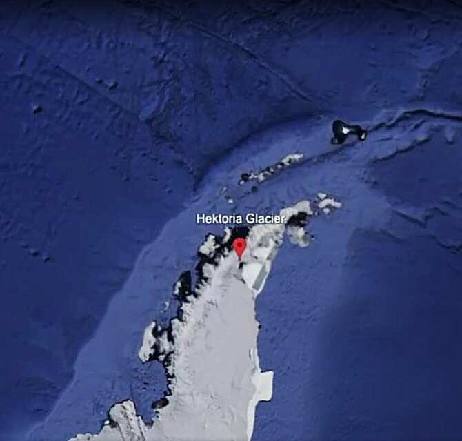 Pérdida, en solo dos meses, de la mitad de la masa de un glaciar antártico