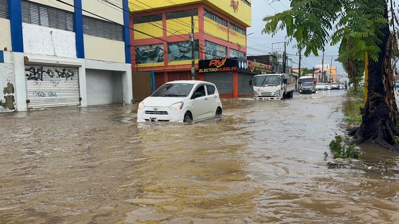 Inundaciones por vaguada en SDE y la región del Cibao