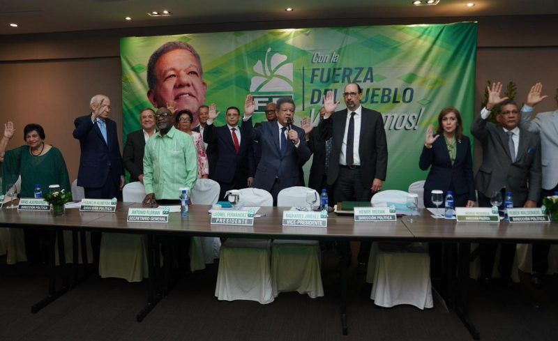 FP juramenta su nueva Dirección Política y convoca marcha por reclamos sociales ante «crisis» en RD