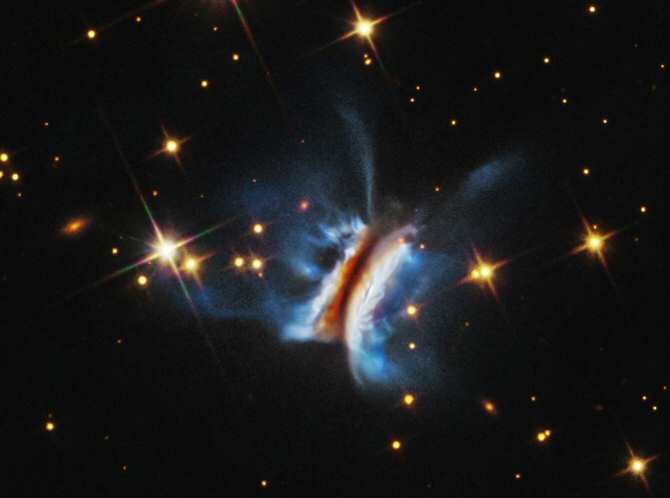 Captan un disco protoplanetario más grande que cualquier otro conocido