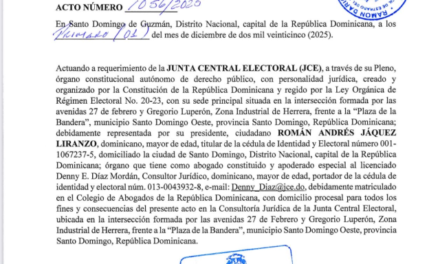JCE intima a Fuerza del Pueblo por proselitismo anticipado en marcha del domingo