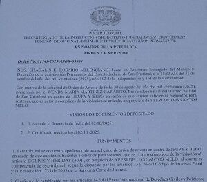 Detenidos en flagrante con órdenes de arresto, resaltando efectiva labor preventiva policial