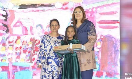 Voluntariado Banreservas premia a los ganadores de la 56.ª edición del Concurso de Pintura Infantil Navideño Nidia Serra