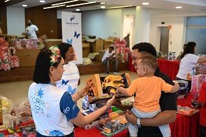 Voluntariado Banreservas llena de alegría el Día de Reyes con entrega de juguetes