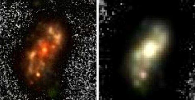 Galaxia espiral similar a la nuestra en una época del universo en la cual no debería existir
