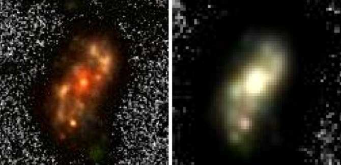 Galaxia espiral similar a la nuestra en una época del universo en la cual no debería existir