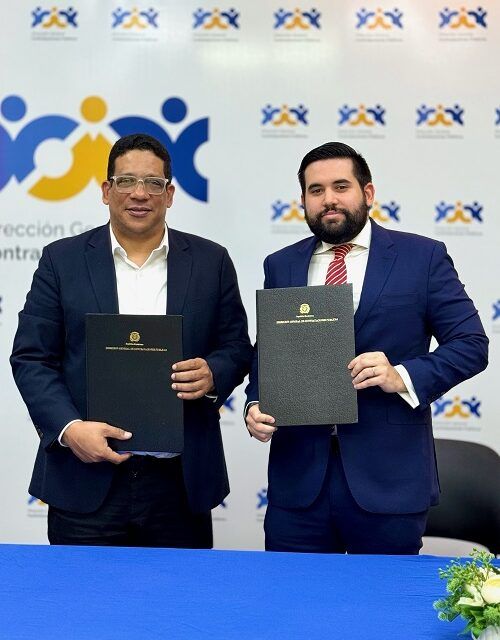 ADOACERO y la Dirección General de Contrataciones Públicas firman acuerdo para impulsar compras públicas sostenibles en el sector del acero