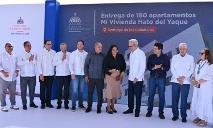 Con aportes fiduciarios de RD$6,000 millones presidente Abinader inaugura proyecto habitacional Hato del Yaque