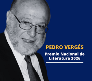 Pedro Vergés es Premio Nacional de Literatura 2026.