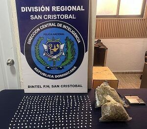 DINTEL asesta contundente golpe al microtráfico con exitoso allanamiento y ocupación de drogas en San Cristóbal