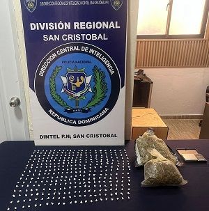 DINTEL asesta golpe al microtráfico con allanamiento de drogas en San Cristóbal