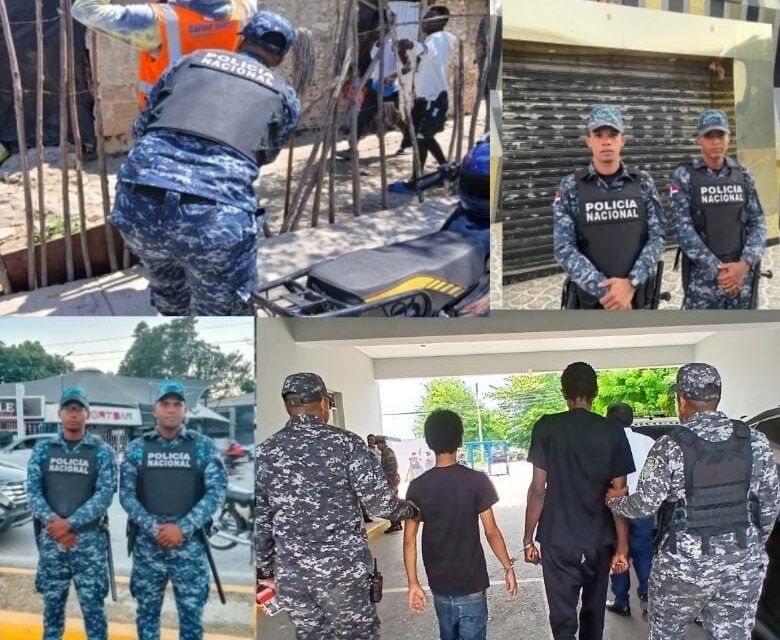 Operativos preventivos y presencia policial permanente fortalecen la seguridad ciudadana en Barahona
