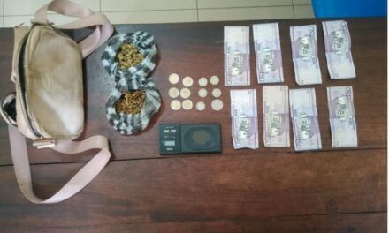 Policía Nacional apresa hombre con presunta marihuana y una balanza en Moca