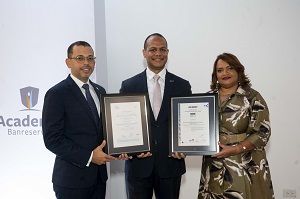 Banreservas obtiene certificación ISO 9001 en macroproceso de Gestión de la Excelencia Operacional