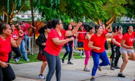 Alcaldía realiza “Zumbaton Ritmo, Salud y Alegría en Santiago”