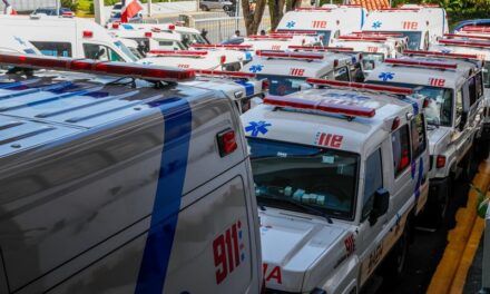 Sistema 911 entrega 50 modernas ambulancias a la DAEH para fortalecer la atención a las emergencias ciudadanas