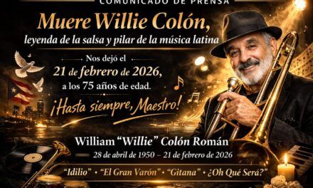 Muere Willie Colón, leyenda de la salsa y pilar de la música latina