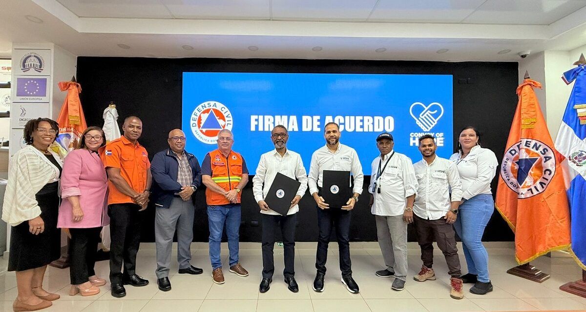 Defensa Civil y Convoy of Hope acuerdan fortalecer capacitaciones en Gestión de Riesgos