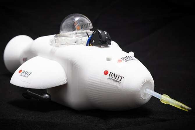 Robots para limpiar mareas negras