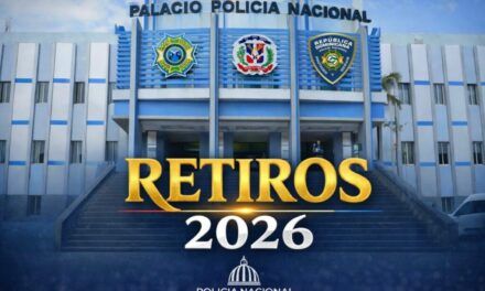 Policía Nacional pone en honrosa situación de retiro a 559 miembros conforme a la Ley 590-16