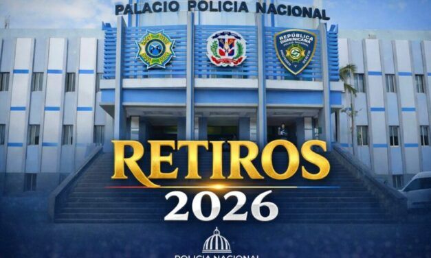 Policía Nacional pone en honrosa situación de retiro a 559 miembros conforme a la Ley 590-16