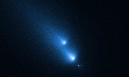 Fragmentación inesperada de un cometa