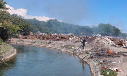 Vertederos siguen contaminando canal Marcos A. Cabral de Baní