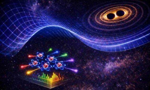 Huellas dejadas en la luz por arrugas en el espacio-tiempo