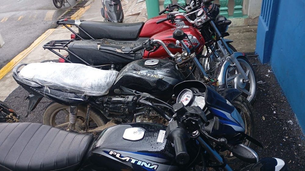 Operativo preventivo en Quita Sueño deja detenidos y motocicletas retenidas