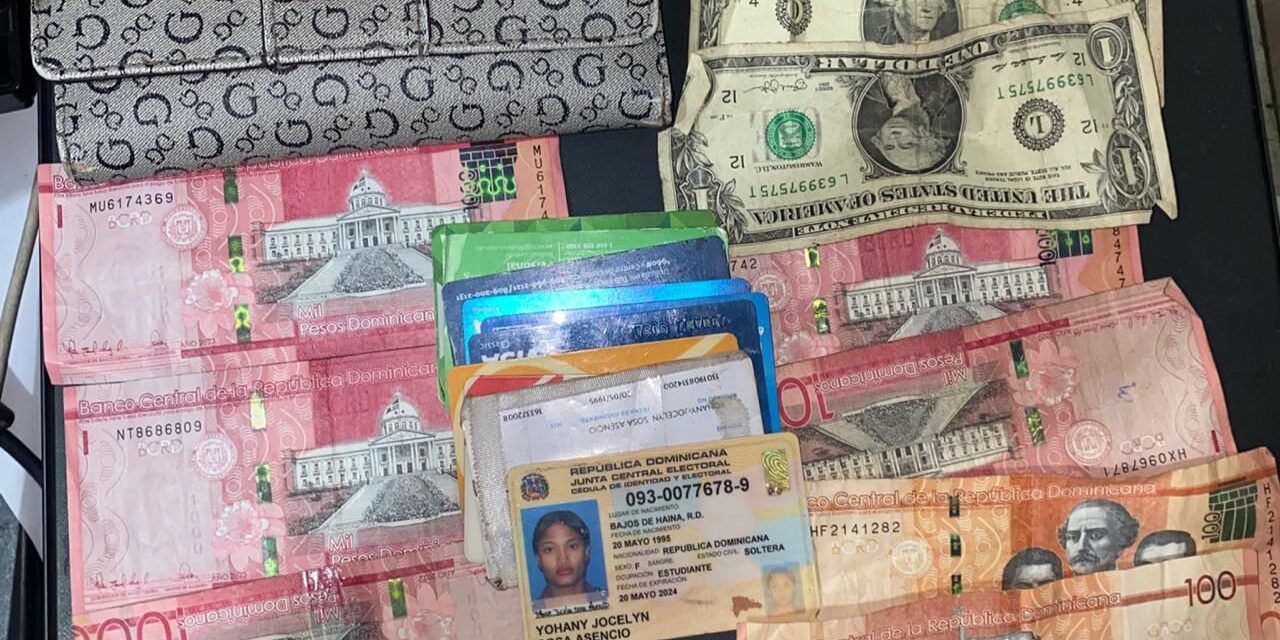 Policía Preventiva apresa en flagrante delito a hombre por robo de dinero y documentos en Haina