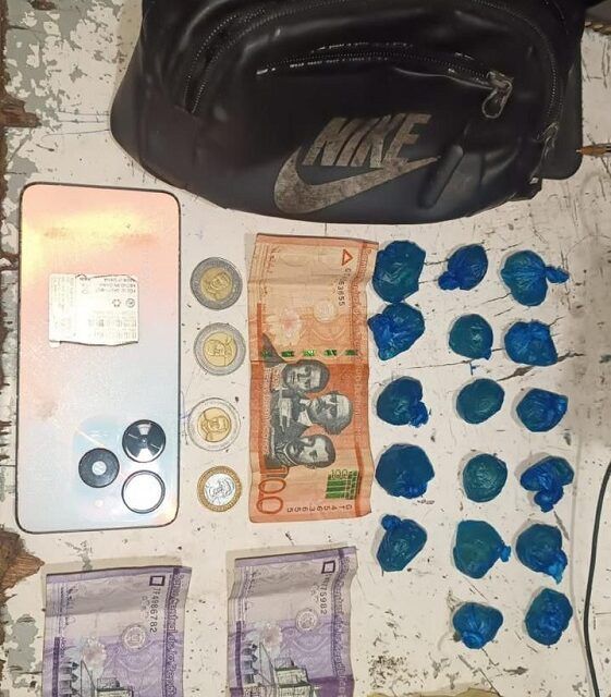 Mujer apresada en Haina con sustancias narcóticas durante operativo preventivo policial