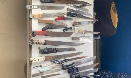 Policía Nacional recolecta armas blancas en Haina para fortalecer seguridad ciudadana preventiva