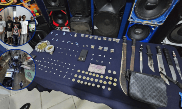 Policía desmantela varios puntos de drogas y recupera armas en San Cristóbal