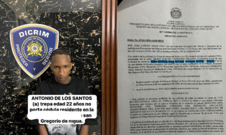 🚨 Apresan autor de homicidio en operativo policial en San Cristóbal