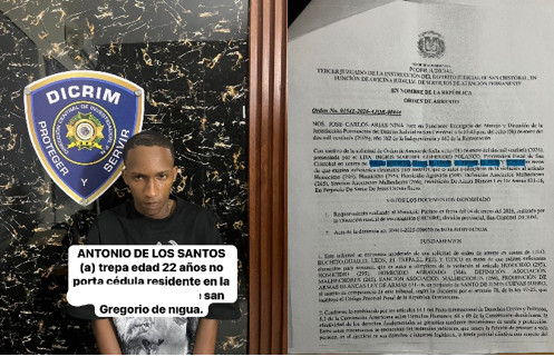 🚨 Apresan autor de homicidio en operativo policial en San Cristóbal